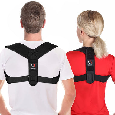 Posture Corrector for Men and Women, Comfortable Upper and Back Brace, Adjustable Back Straightener Support for Back, Shoulder and Neck